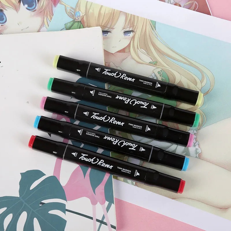 Kit Artista Total – 80 Marcadores de Dibujo