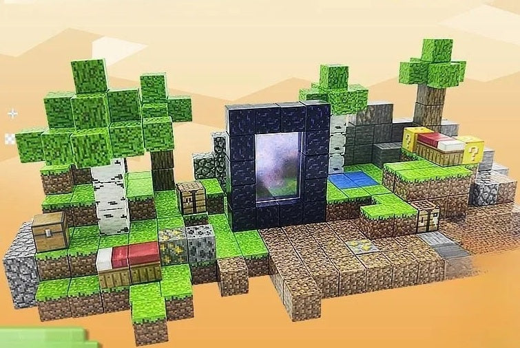 SET DE CUBOS MINECRAFT 28PCS
