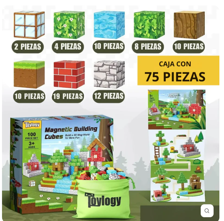 BLOQUES DE APRENDIZAJE MAGNÉTICOS