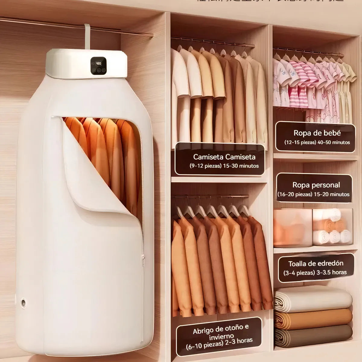 AirDry Pro™ - La solución para secar ropa en invierno sin ocupar espacio
