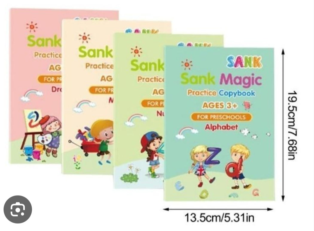 El mejor plan para niños en vacaciones de invierno - Set 4 cuadernos Magicos Montessori 📒😆