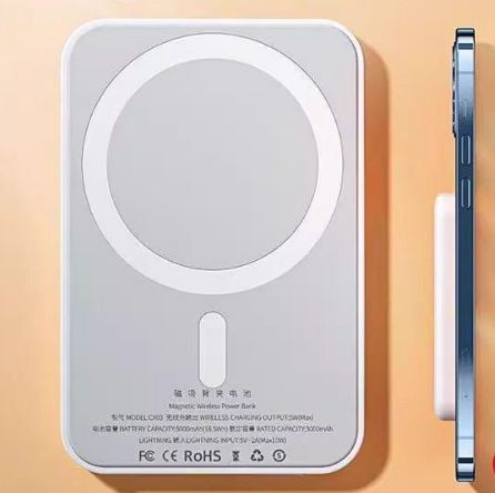 Power Bank Magnético MagSafe Inalambrico