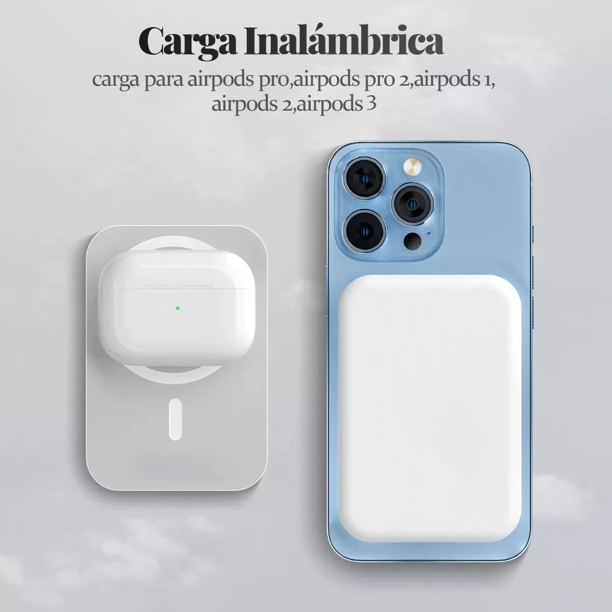 Power Bank Magnético MagSafe Inalambrico