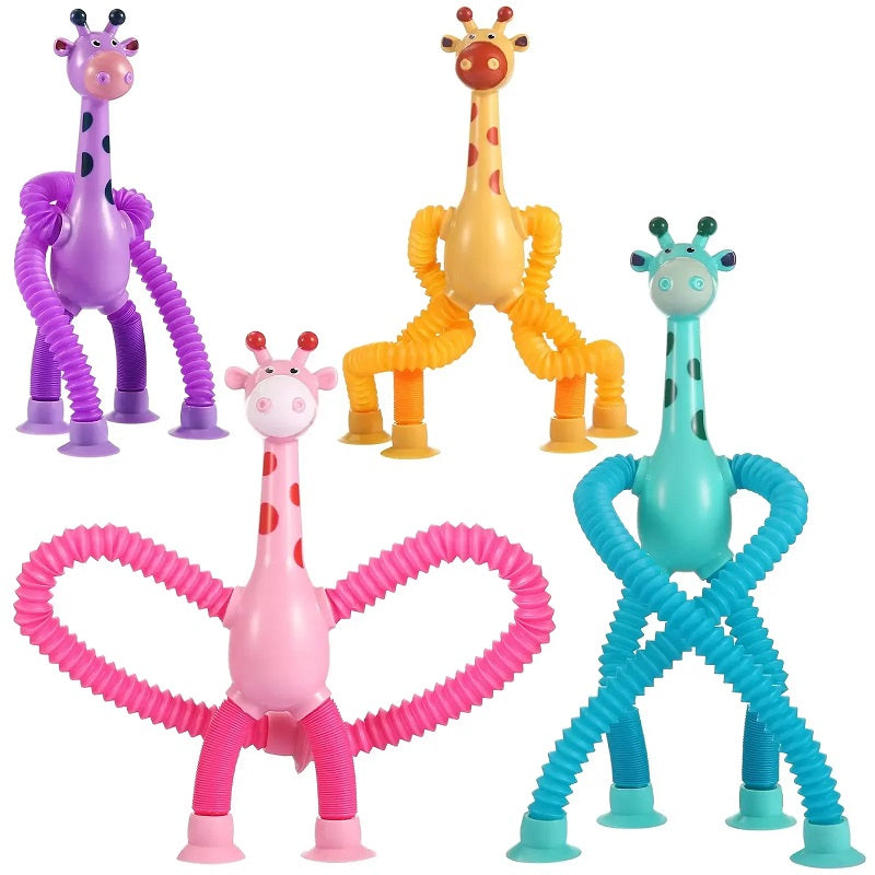Set de 4 Jirafas Pop Telescópicas