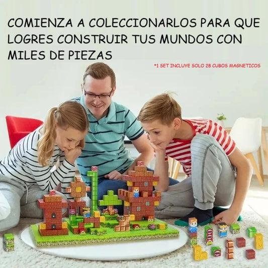 SET DE CUBOS MINECRAFT 28PCS