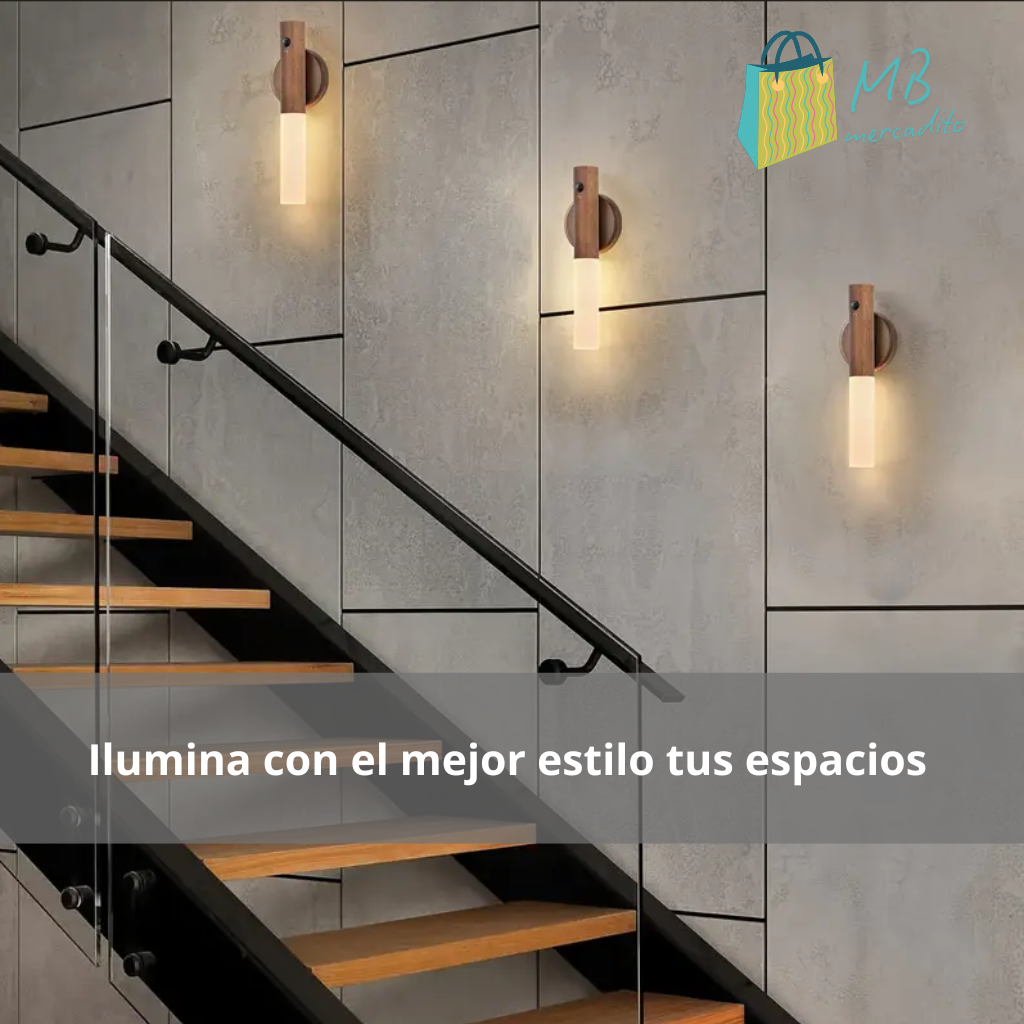 ILUMINA DOBLE TU NOCHE - 2X1 -  LAMPARA LED RECARGABLE