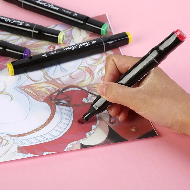 Kit Artista Total – 80 Marcadores de Dibujo