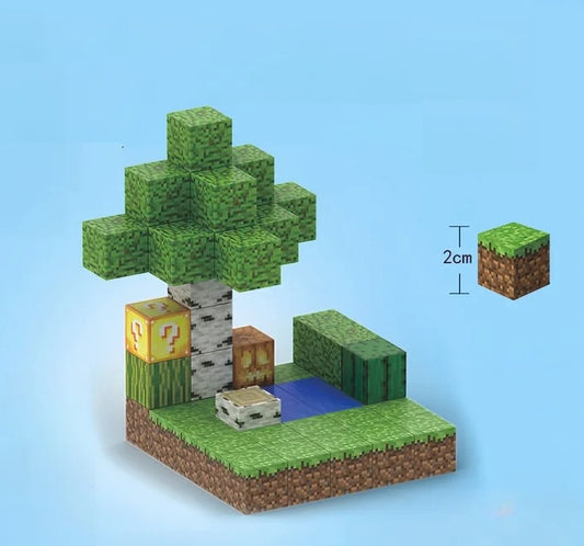 SET DE CUBOS MINECRAFT 28PCS