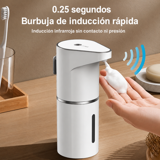 No vuelvas a tocar un dispensador sucio cada vez que lavas tus manos