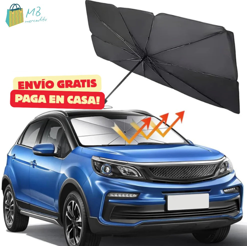 SunCar Pro: Parasol Plegable para auto ☀️🚘