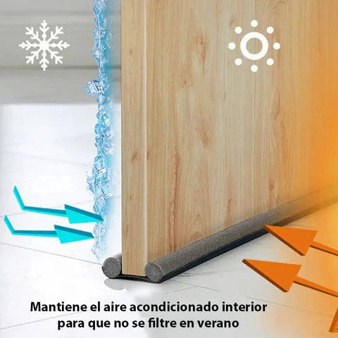 Lleva 3X - 🦟 Sellador de Puerta Aislante 90x11 cm – ¡Despídete de los bichos y del polvo este verano!