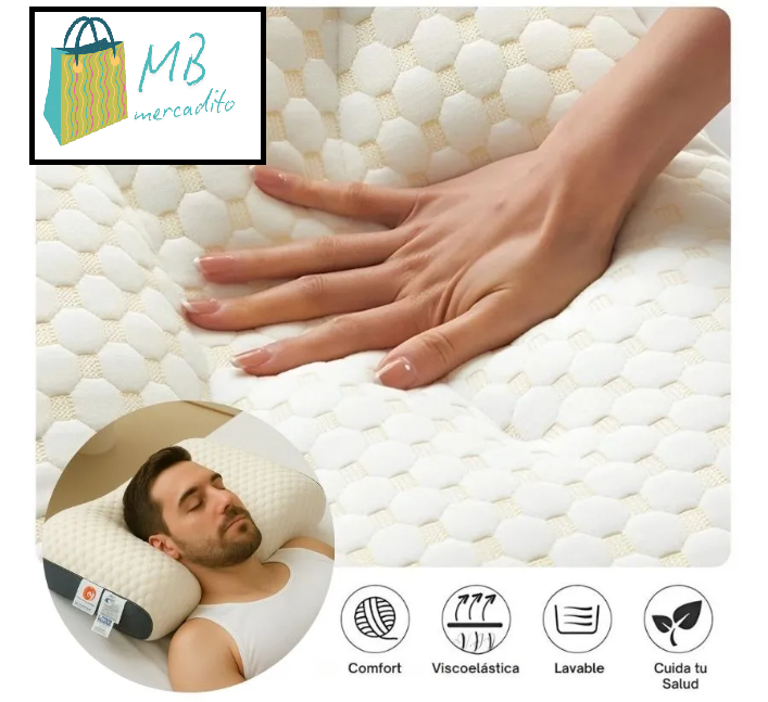 ALMOHADA CERVICAL ANTI DOLOR