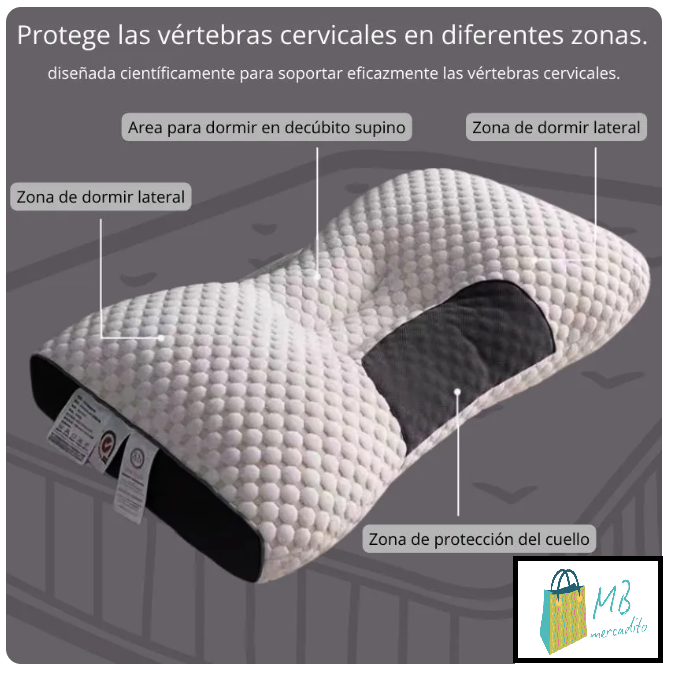 ALMOHADA CERVICAL ANTI DOLOR