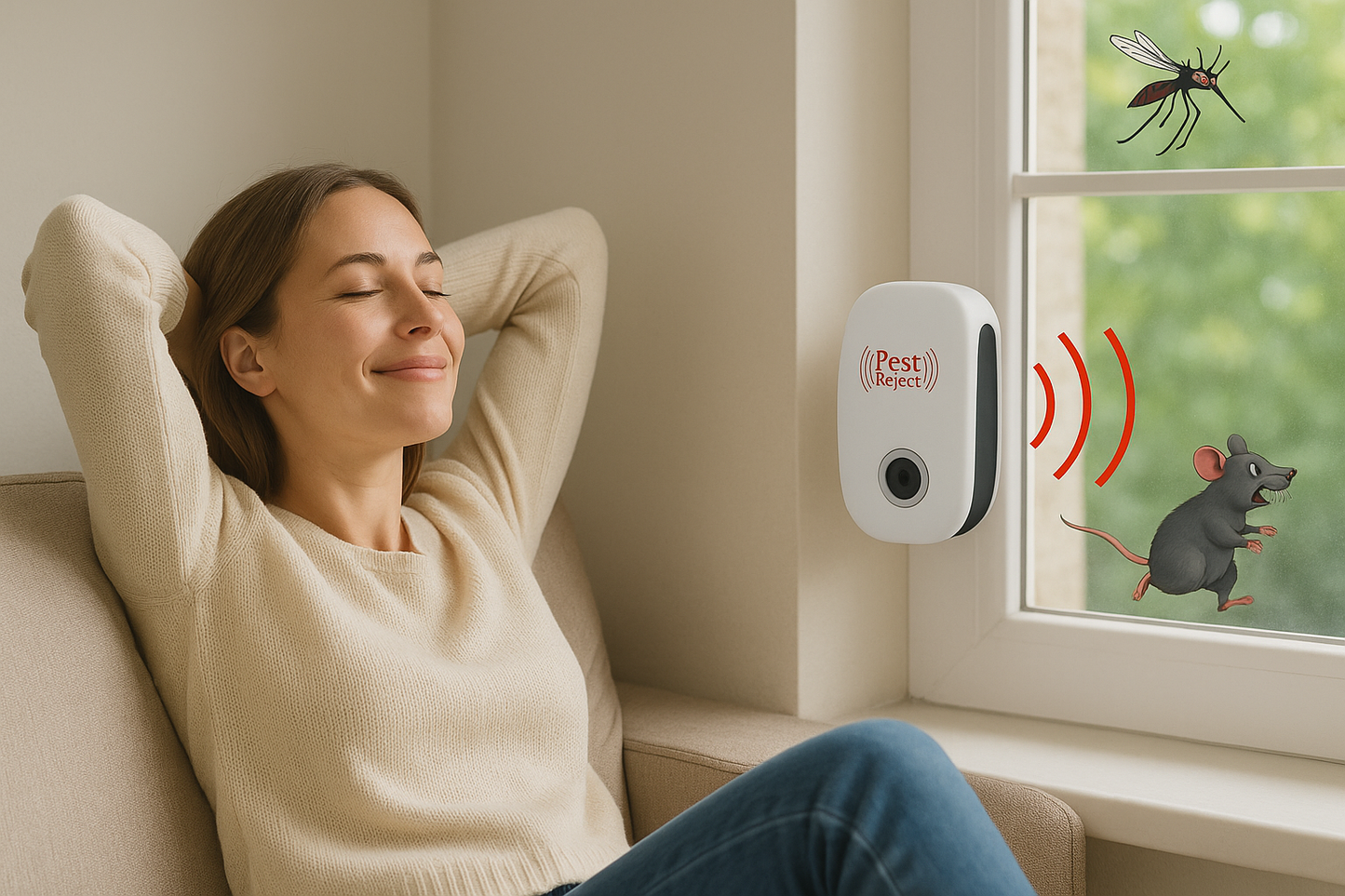 🔴 2X1 - Pack  de 2 Repelente electrico para ratones y mosquitos // Bye bye invasores, hola tranquilidad ✨