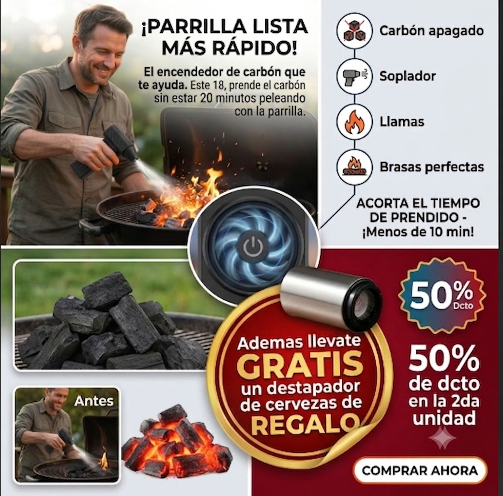 Soplador Turbo Jet — Limpieza Profunda en Segundos + Abridor de Botellas de Regalo