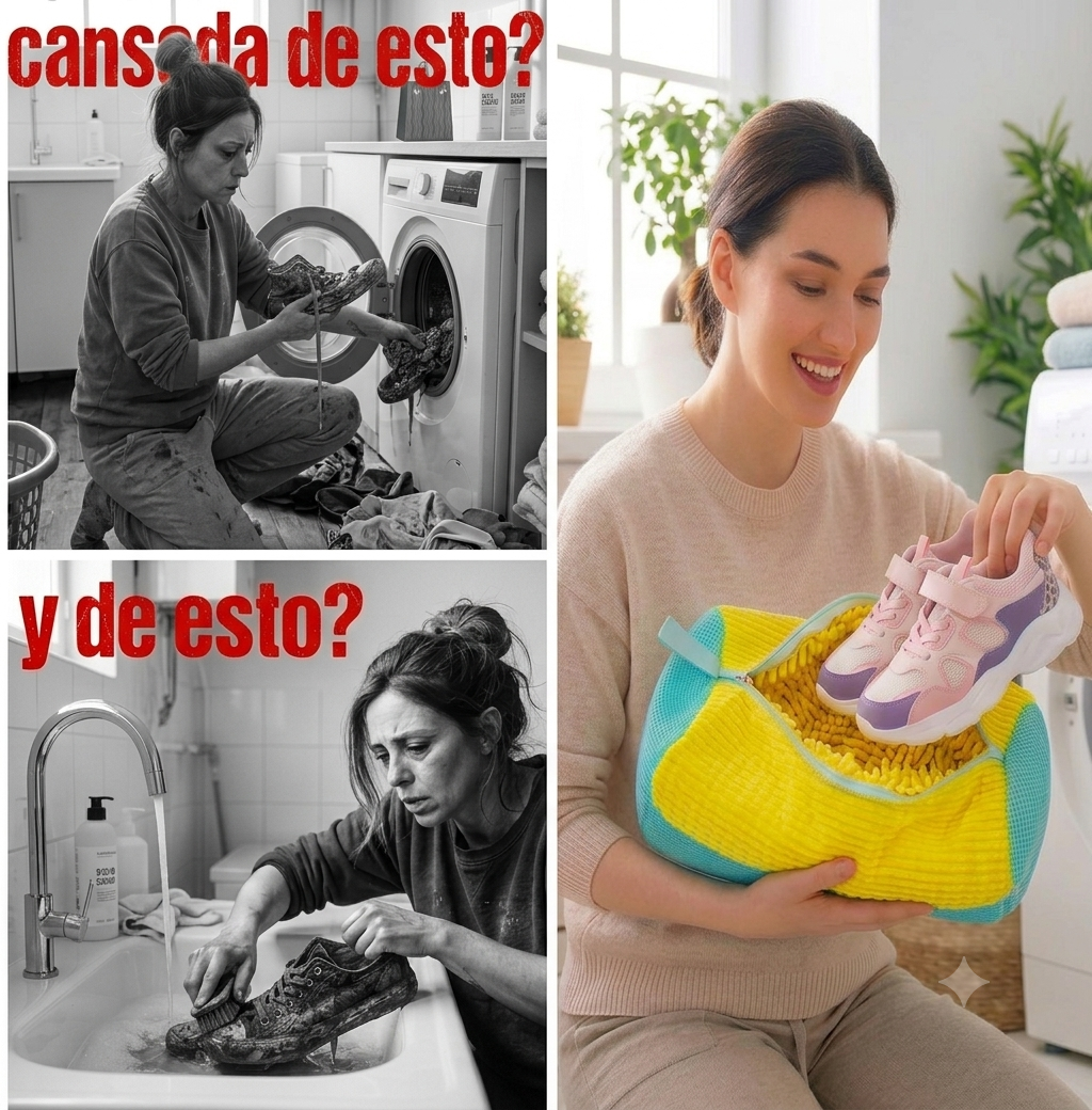 ShoeGuard™ | LLeva 2 Bolsas Protectoras para Lavar Zapatillas
