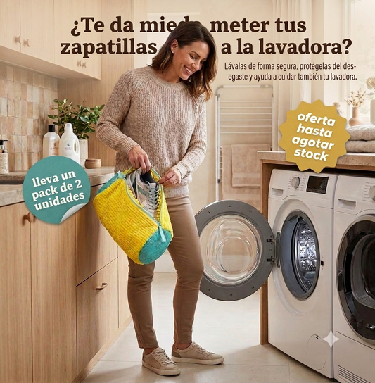 ShoeGuard™ | LLeva 2 Bolsas Protectoras para Lavar Zapatillas