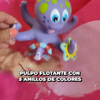 JUGUETE PULPO FLOTANTE