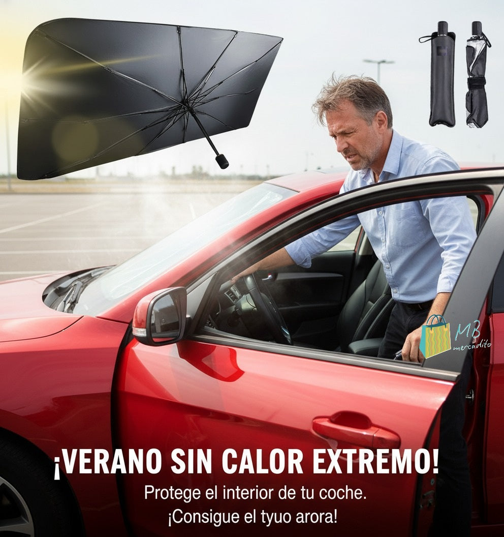 SunCar Pro: Parasol Plegable para auto ☀️🚘