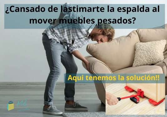 M.O.V.E.™ – Sistema de Transporte de Muebles (4 Piezas)