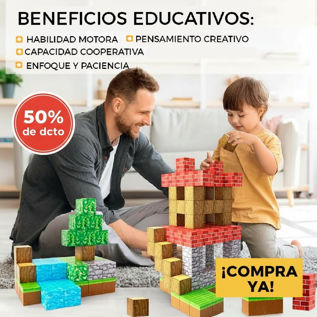 BLOQUES DE APRENDIZAJE MAGNÉTICOS