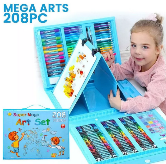 🎄🎁Esta navidad que sea más color, menos pantallas 📵✨ – Set de Arte Creativo 208 Piezas