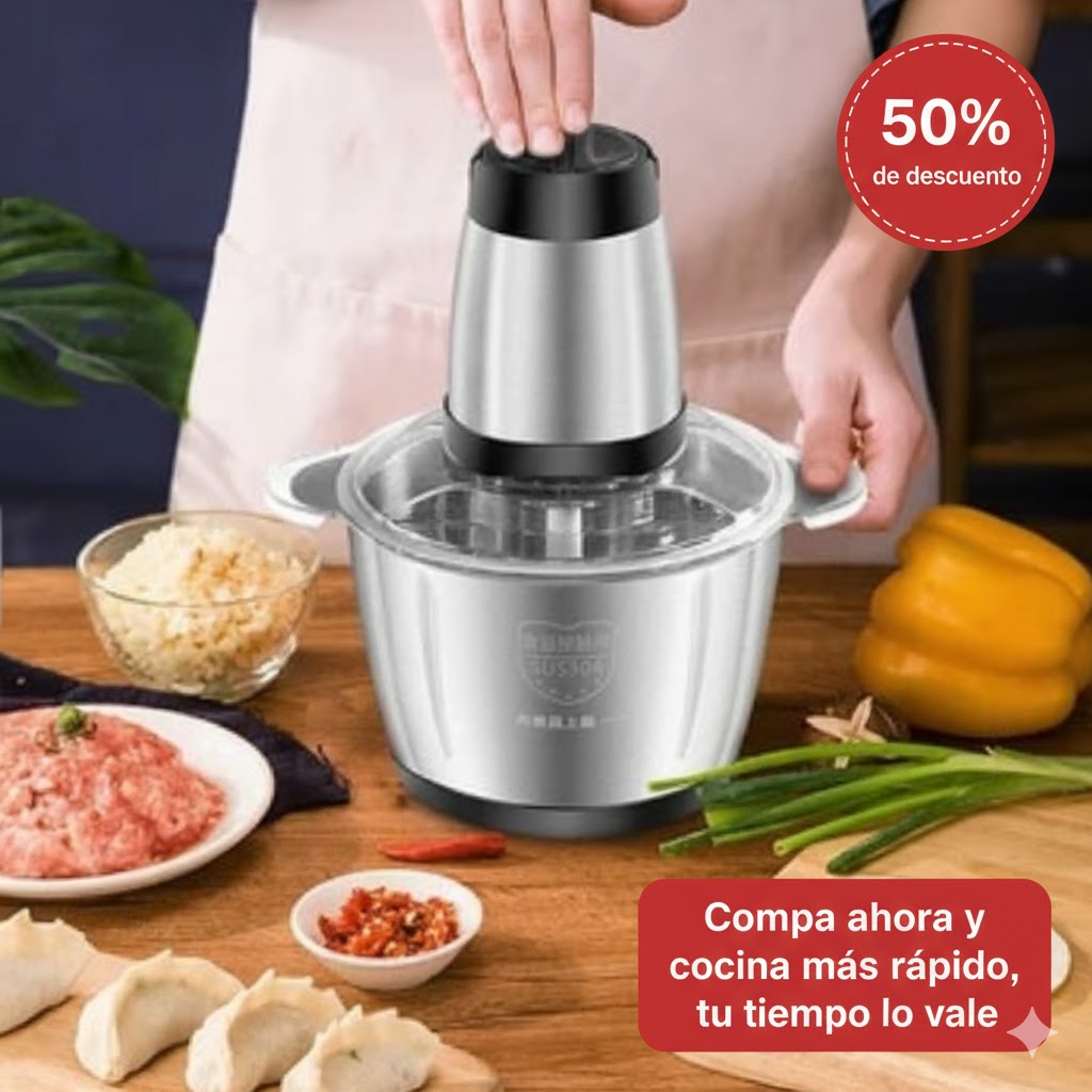 ¿SIGUES PICANDO TU COMIDA A MANO? - NUEVA PICADORA ELÉCTRICA DE DOS VELOCIDADES