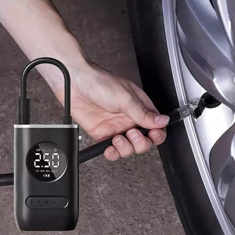Inflador Portátil para Llantas – Seguridad y Tranquilidad en Cada Viaje este verano