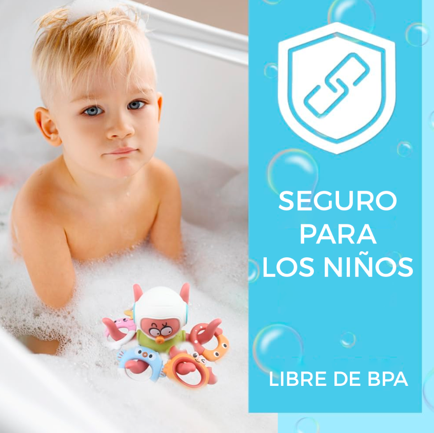 JUGUETE PULPO FLOTANTE